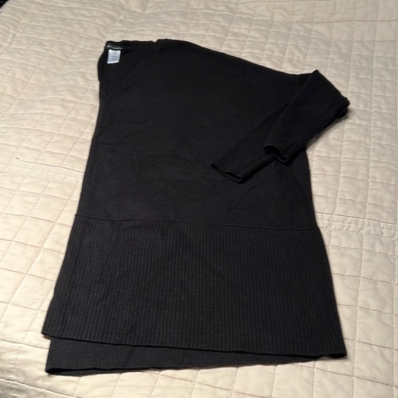 Oversized black vneck sweater - Picture 1 of 4